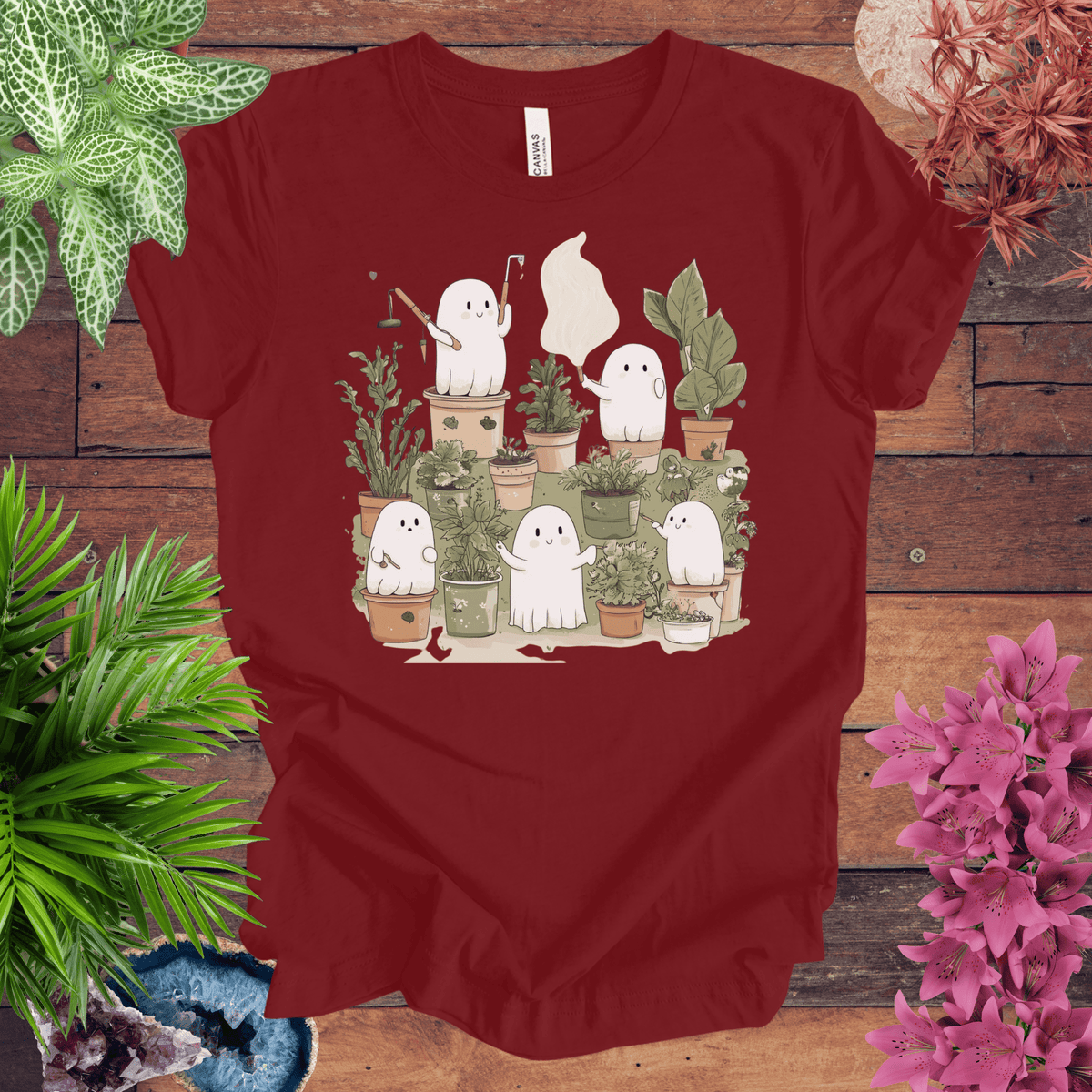 Phantom Plant Parent T-Shirt Gift For Plant Lover