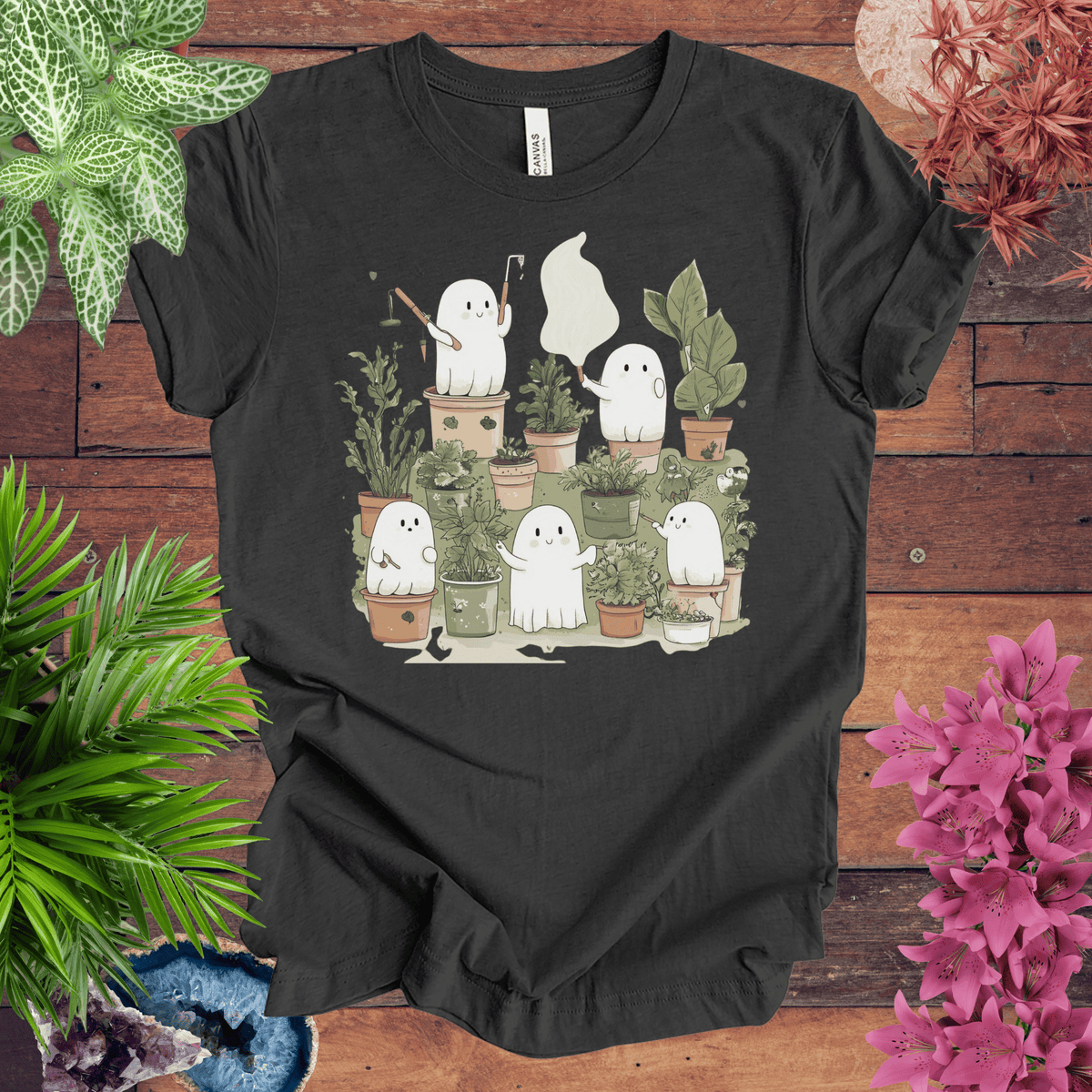 Phantom Plant Parent T-Shirt Gift For Plant Lover