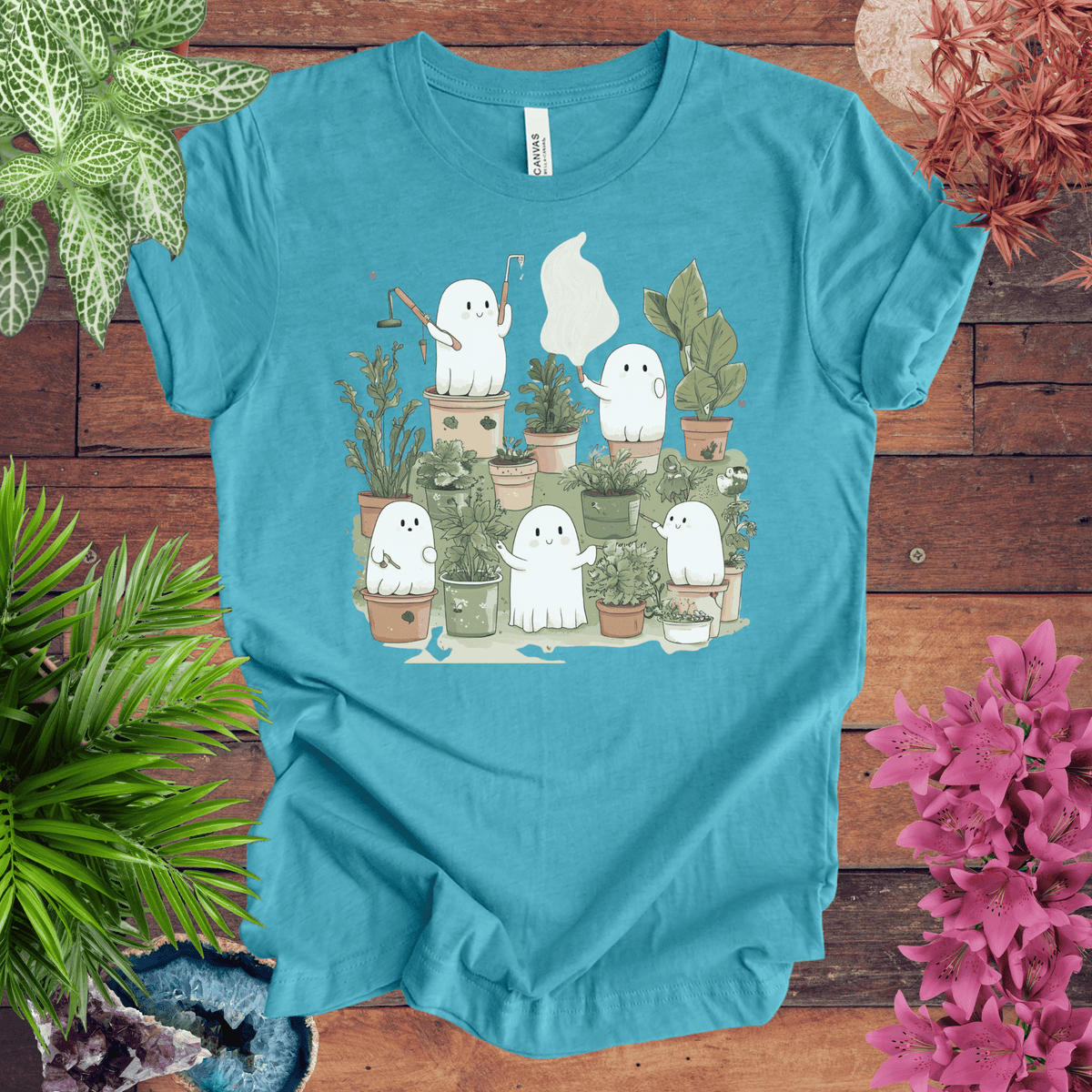 Phantom Plant Parent T-Shirt Gift For Plant Lover