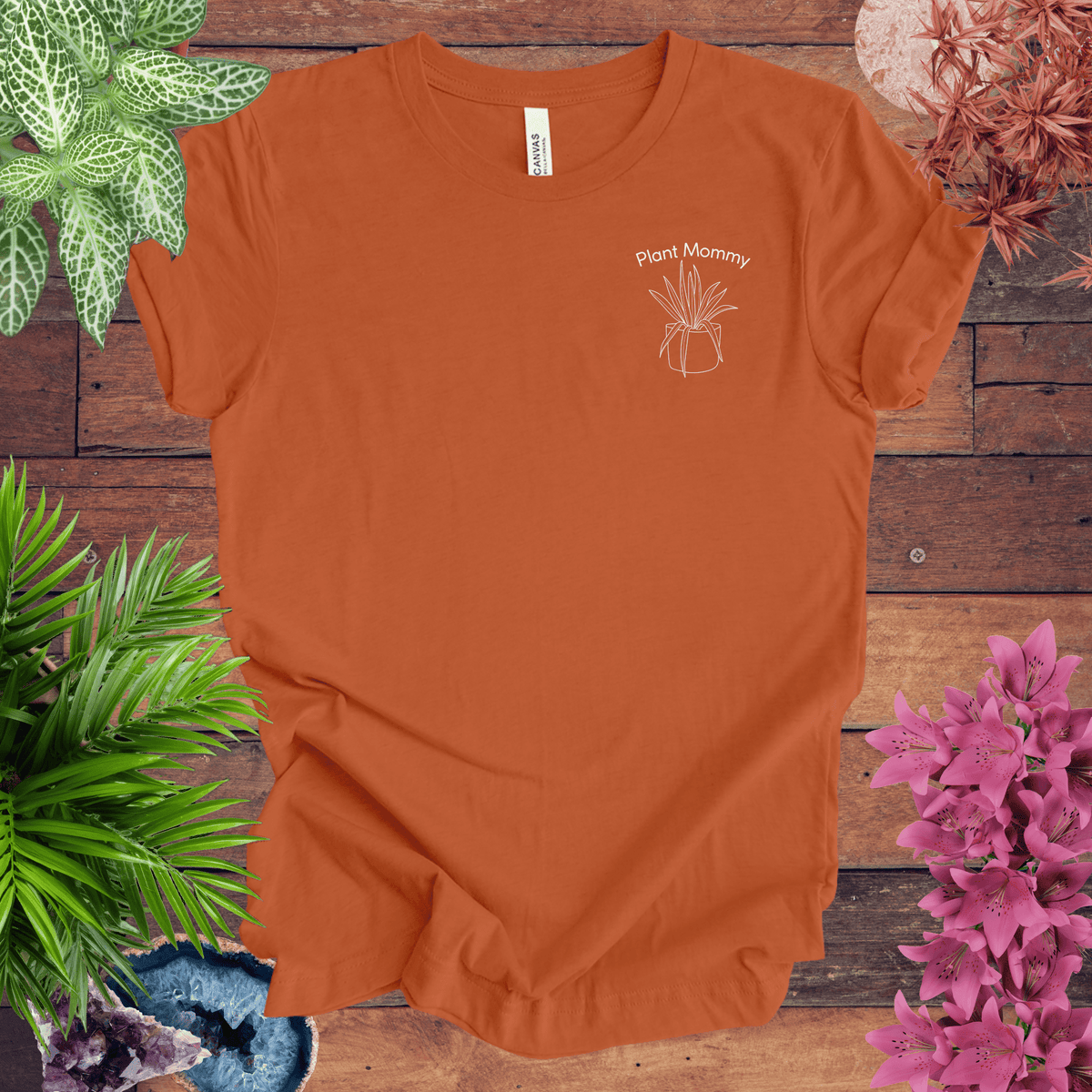 Plant Mommy T-Shirt Gift For Plant Lover