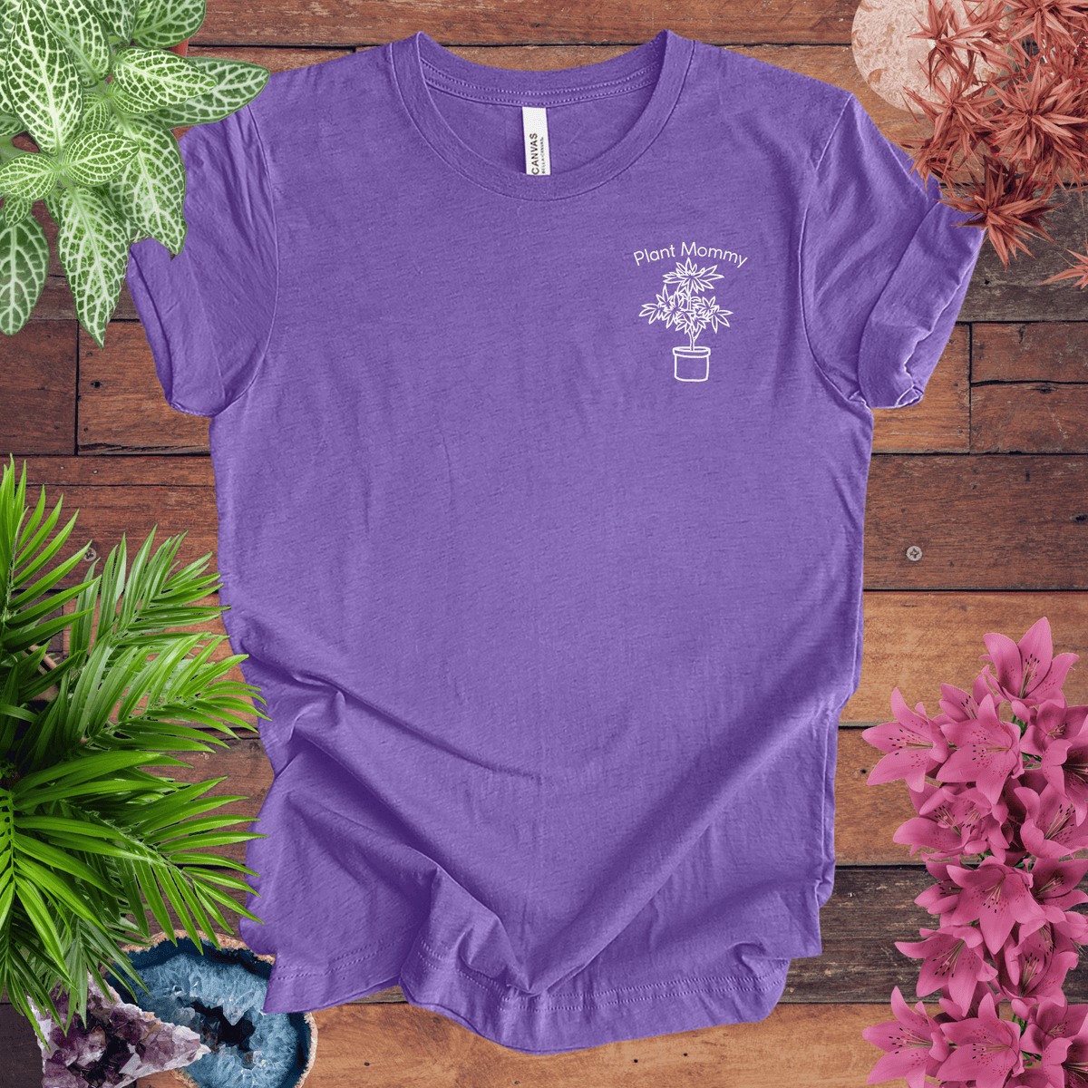 Plant Mommy T-Shirt Gift For Plant Lover