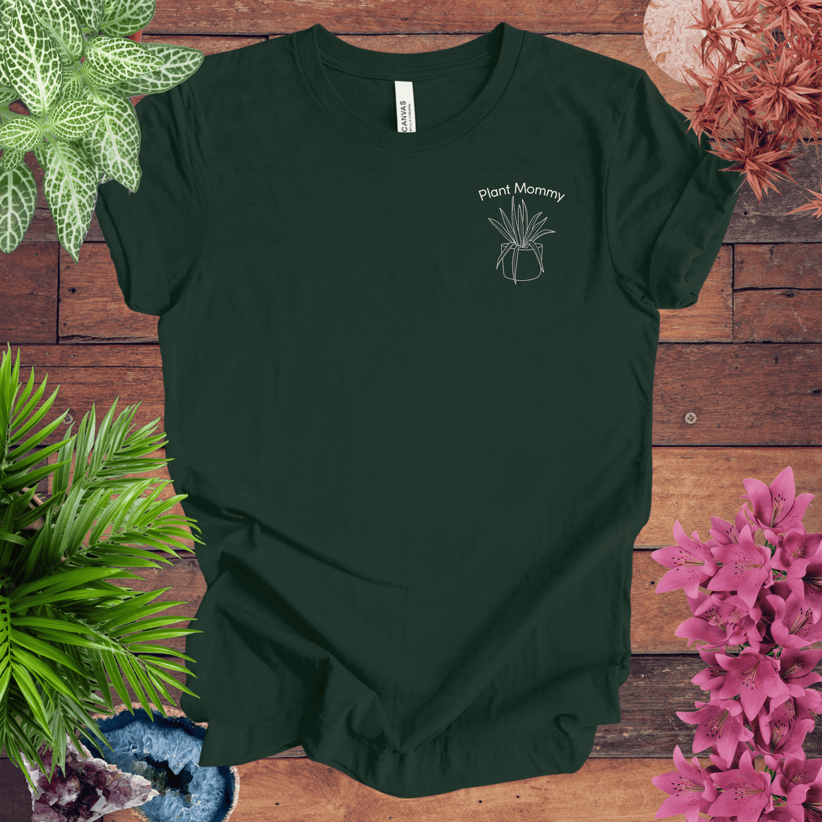 Plant Mommy T-Shirt Gift For Plant Lover
