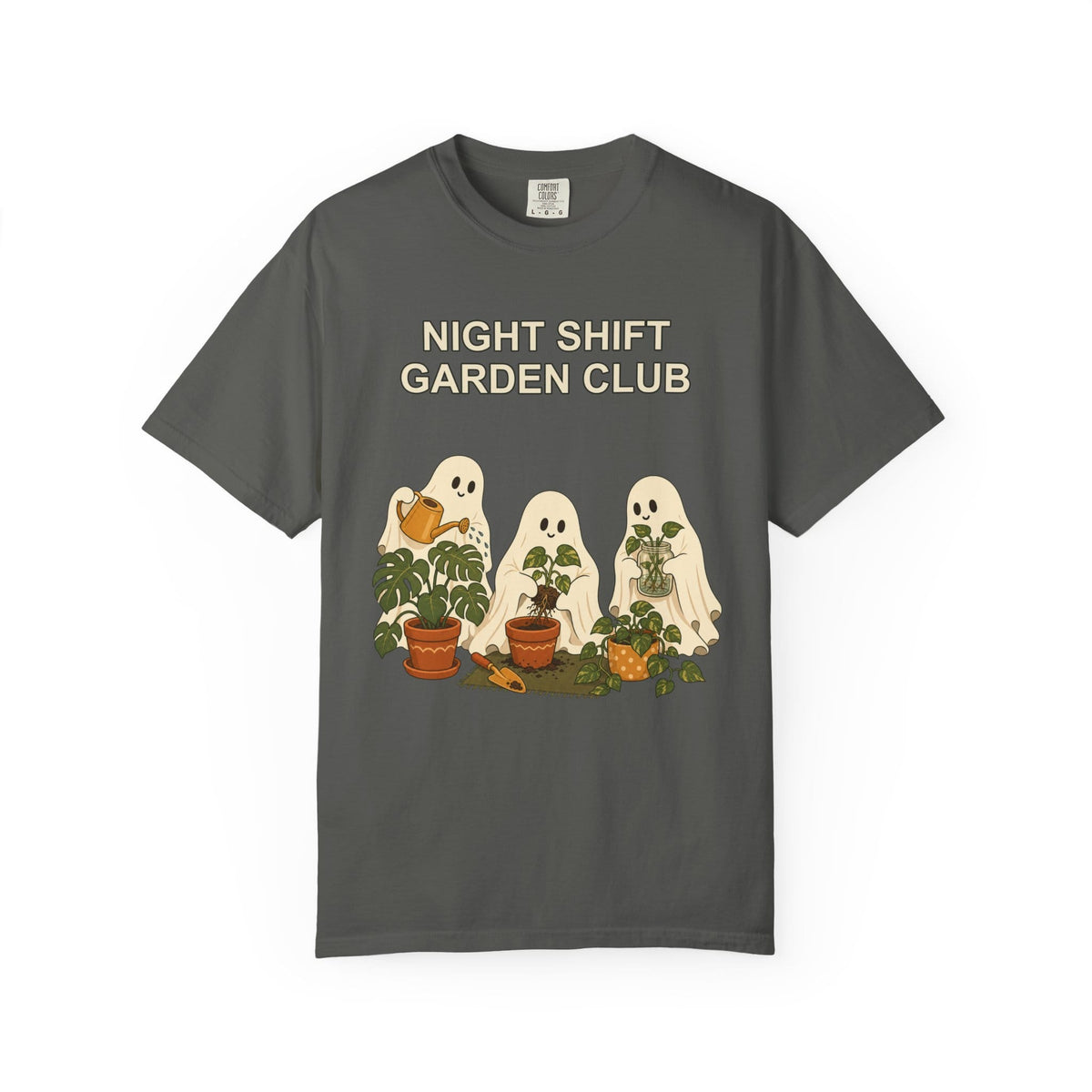 Ghost Gardening Halloween Shirt - Plant Lover Tee Gift For Plant Lover