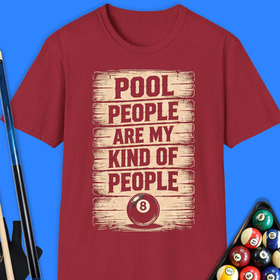 Pool People T-Shirt Gift For Pool Player