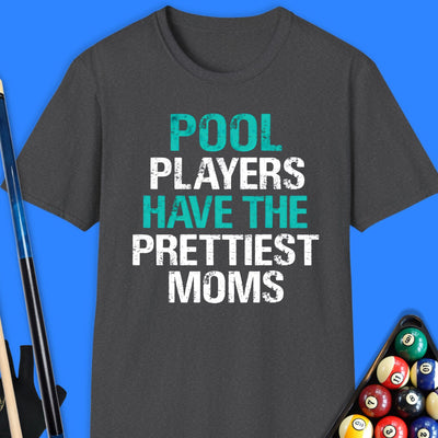 Pool Players Mom T-Shirt Gift For Pool Player