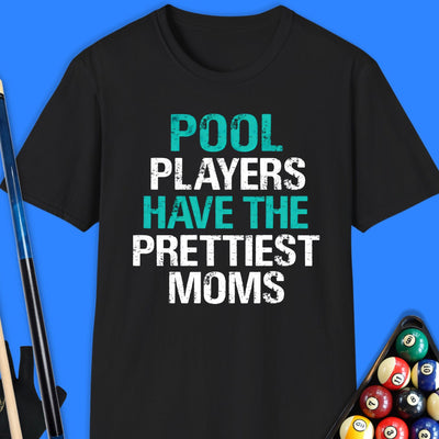 Pool Players Mom T-Shirt Gift For Pool Player