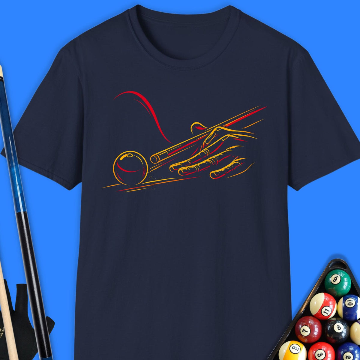 Bridge Hand Pool T-Shirt Gift For Pool Player
