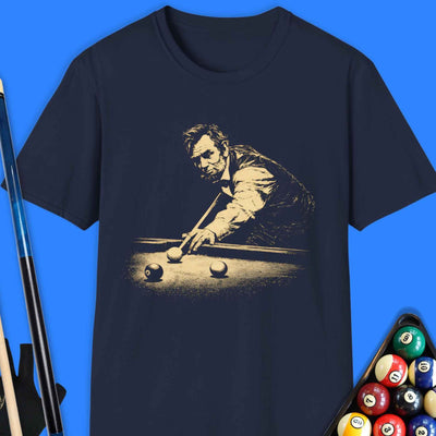 Honest Abe Pool T-Shirt Gift For Pool Player
