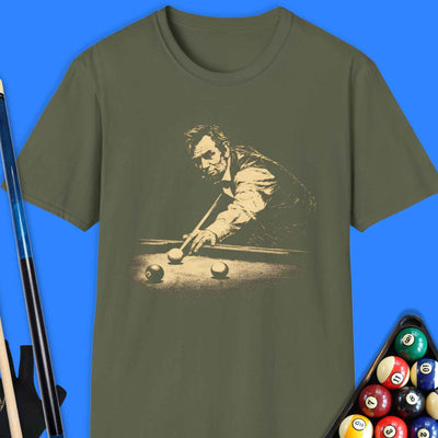 Honest Abe Pool T-Shirt Gift For Pool Player