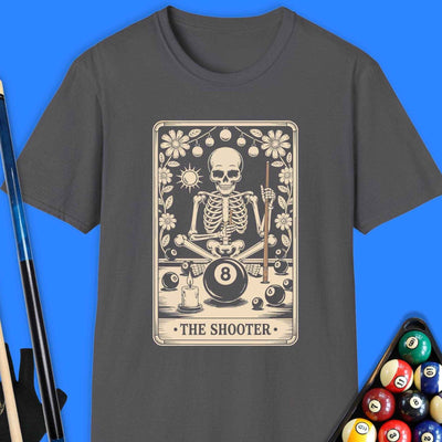 The Shooter Tarot Pool T-Shirt Gift For Pool Player