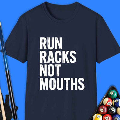 Run Racks Pool T-Shirt Gift For Pool Player