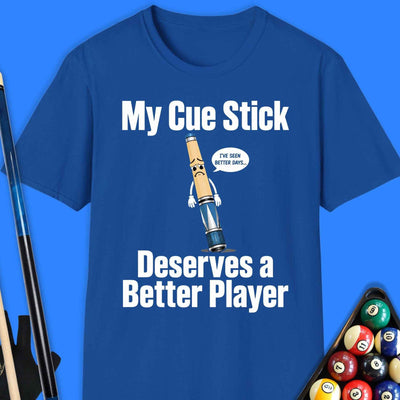 My Cue Stick Pool T-Shirt Gift For Pool Player