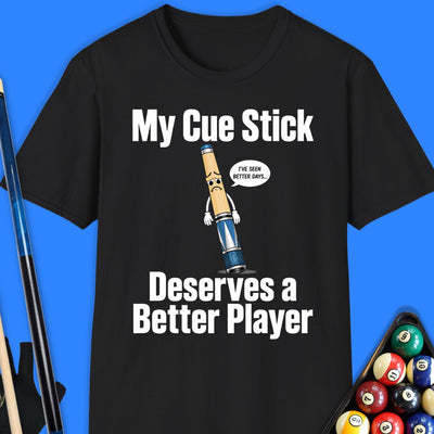 My Cue Stick Pool T-Shirt Gift For Pool Player