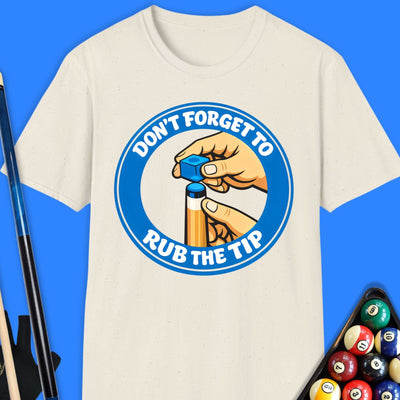 Rub The Tip Pool T-Shirt Gift For Pool Player
