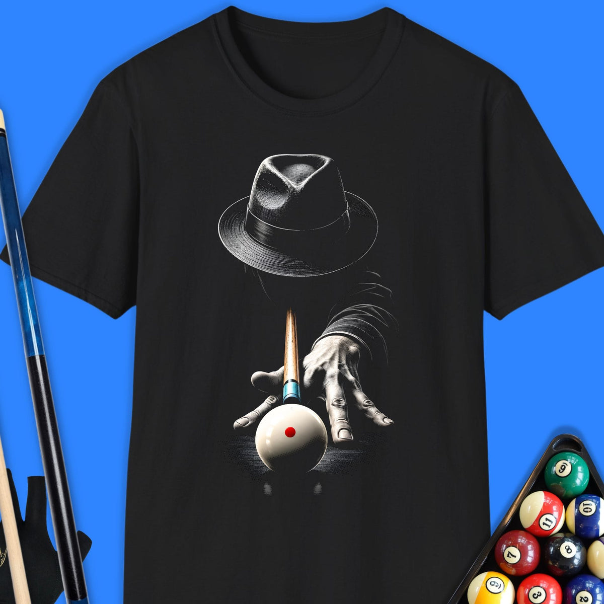 Silent Shooter Pool T-Shirt Gift For Pool Player