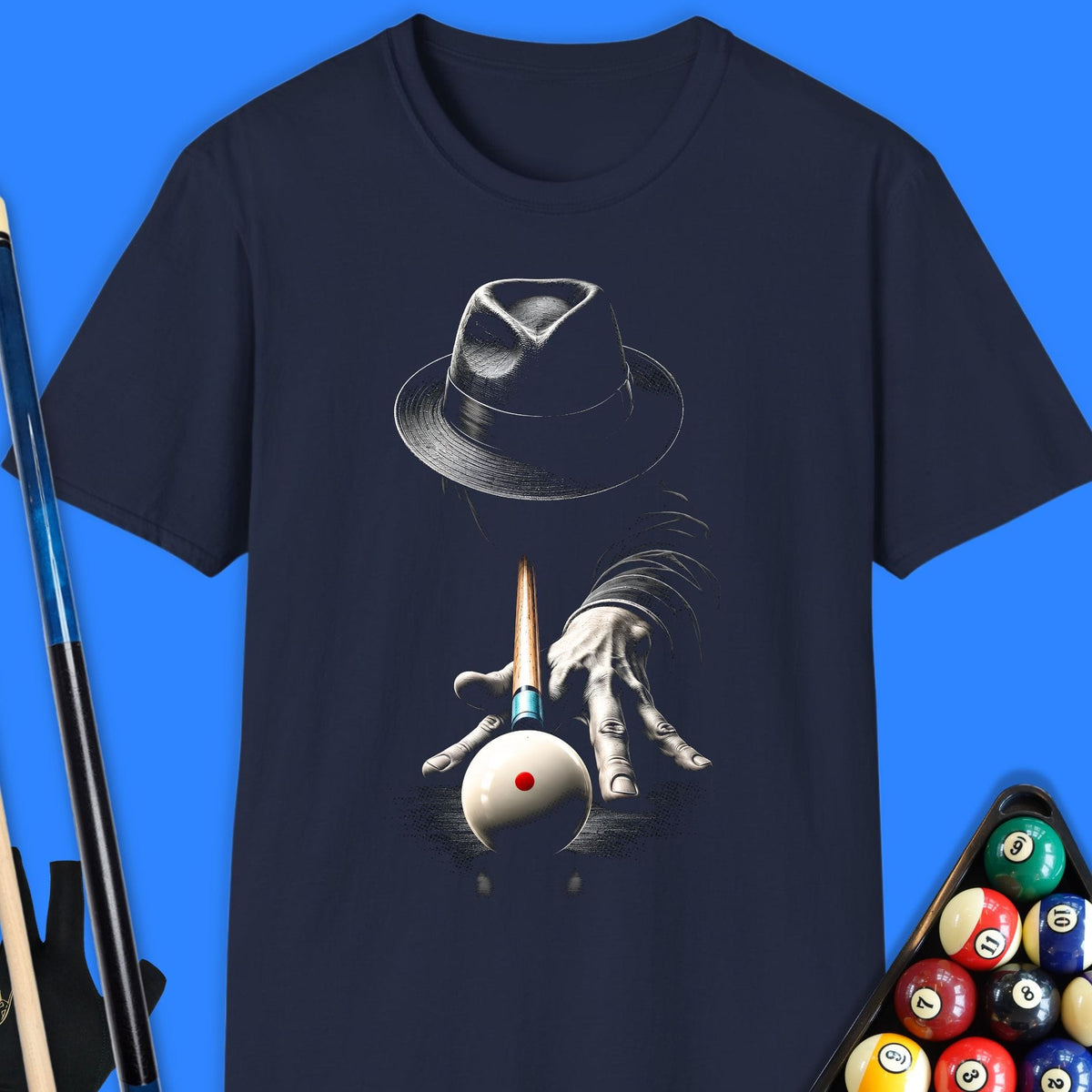 Silent Shooter Pool T-Shirt Gift For Pool Player