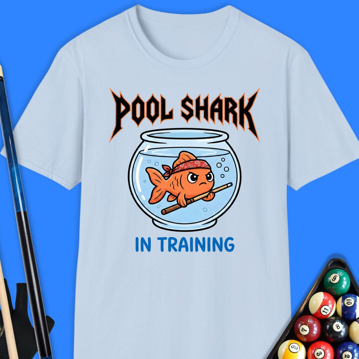 Pool Shark In Training T-Shirt Gift For Pool Player