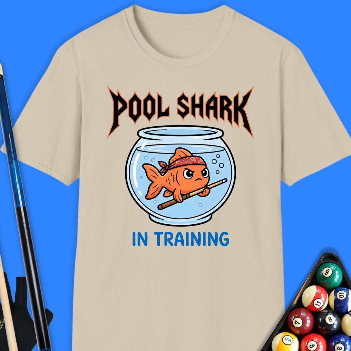 Pool Shark In Training T-Shirt Gift For Pool Player