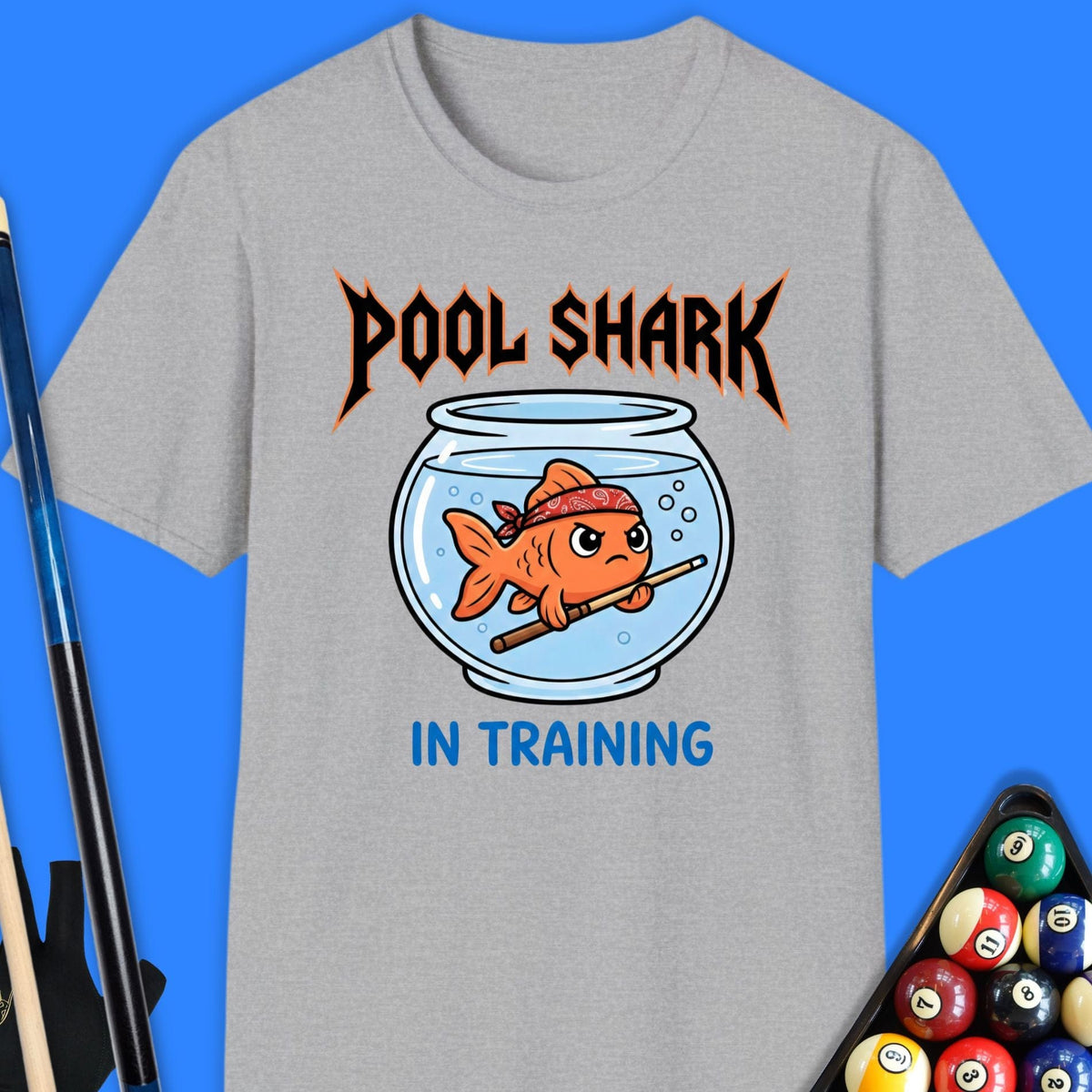 Pool Shark In Training T-Shirt Gift For Pool Player