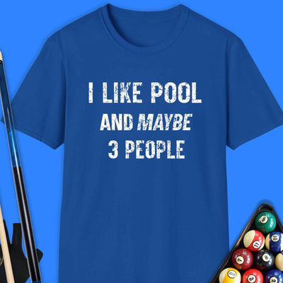 I Like Pool T-Shirt Gift For Pool Player