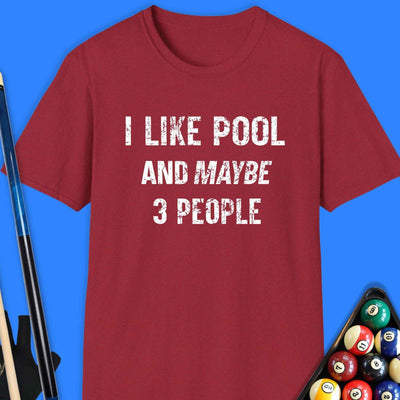 I Like Pool T-Shirt Gift For Pool Player
