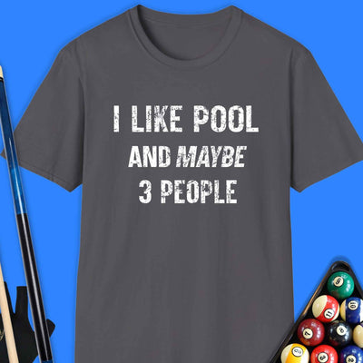 I Like Pool T-Shirt Gift For Pool Player
