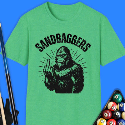 Sandbaggers Pool T-Shirt Gift For Pool Player