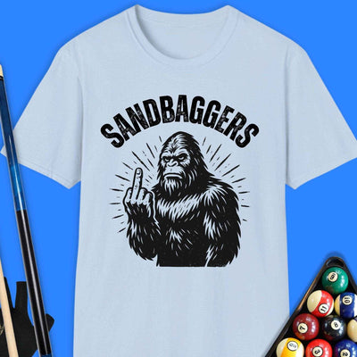 Sandbaggers Pool T-Shirt Gift For Pool Player