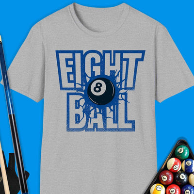 Eight Ball Pool T-Shirt Gift For Pool Player