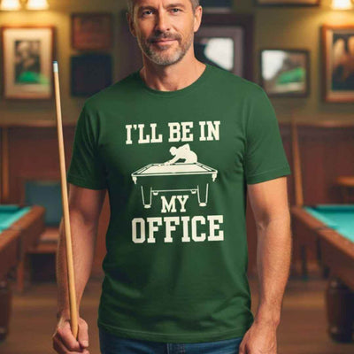I'll Be In My Office Pool T-Shirt Gift For Pool Player