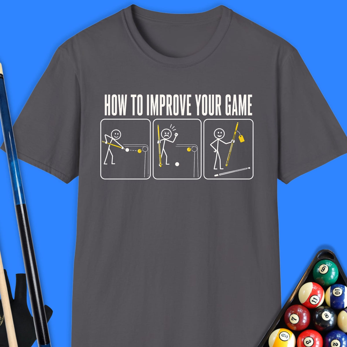 How to Improve Pool T-Shirt Gift For Pool Player
