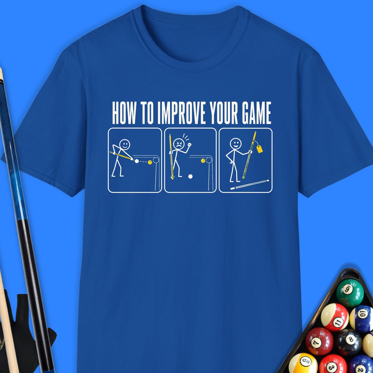 How to Improve Pool T-Shirt Gift For Pool Player