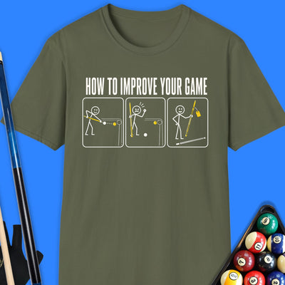 How to Improve Pool T-Shirt Gift For Pool Player
