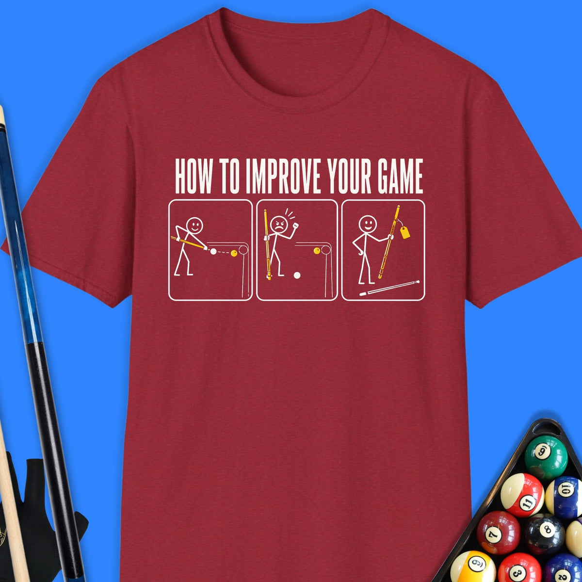 How to Improve Pool T-Shirt Gift For Pool Player