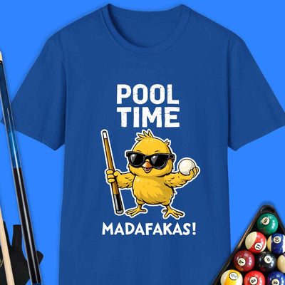 Pool Time Chick T-Shirt Gift For Pool Player