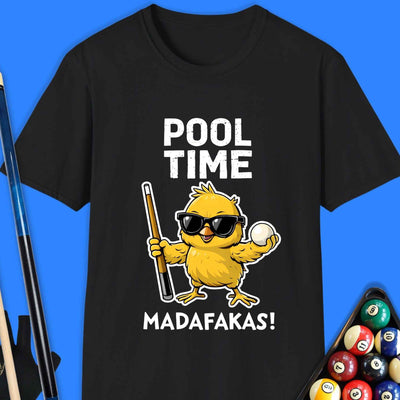 Pool Time Chick T-Shirt Gift For Pool Player