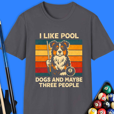 I Like Pool Dogs T-Shirt Gift For Pool Player