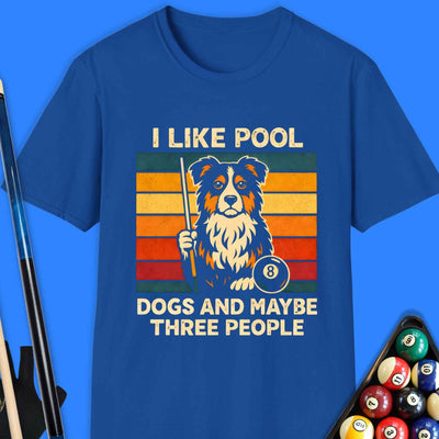 I Like Pool Dogs T-Shirt Gift For Pool Player