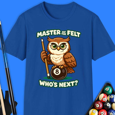 Master Of The Felt Pool T-Shirt Gift For Pool Player
