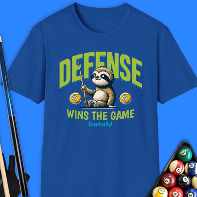 Defense Wins The Game Pool T-Shirt Gift For Pool Player