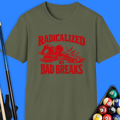 Radicalized Pool T-Shirt Gift For Pool Player