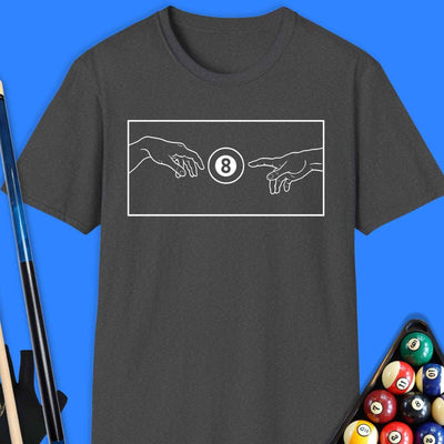 Creation Of The 8 Ball Pool T-Shirt Gift For Pool Player