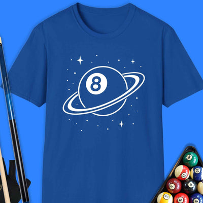 Eight Ball Orbit Pool T-Shirt Gift For Pool Player