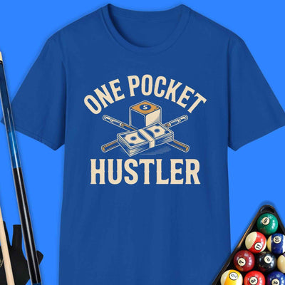 One Pocket Hustler Pool T-Shirt Gift For Pool Player