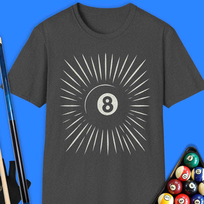 Cosmic 8-Ball T-Shirt Gift For Pool Player