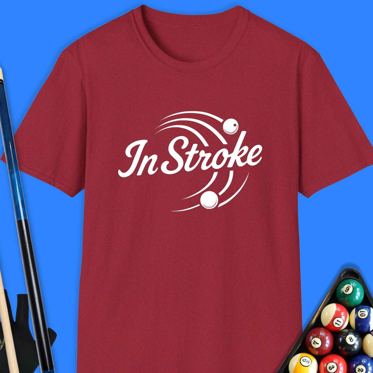 In Stroke Pool T-Shirt Gift For Pool Player