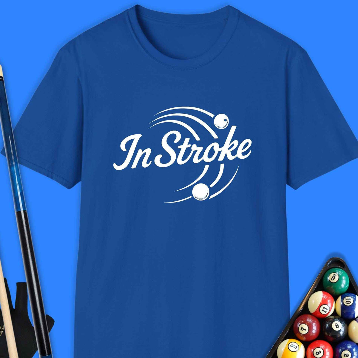 In Stroke Pool T-Shirt Gift For Pool Player