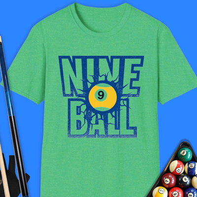 Nine Ball Pool T-Shirt Gift For Pool Player