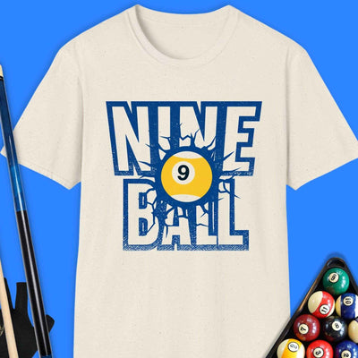 Nine Ball Pool T-Shirt Gift For Pool Player