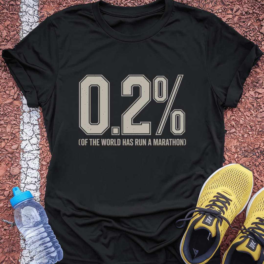 0.2% T-Shirt Gift Ideas For Runners